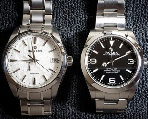 grand seiko rolex explorer|grand seiko snowflake vs rolex.